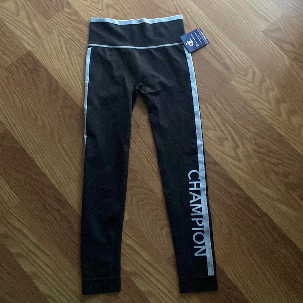 champion black leggings